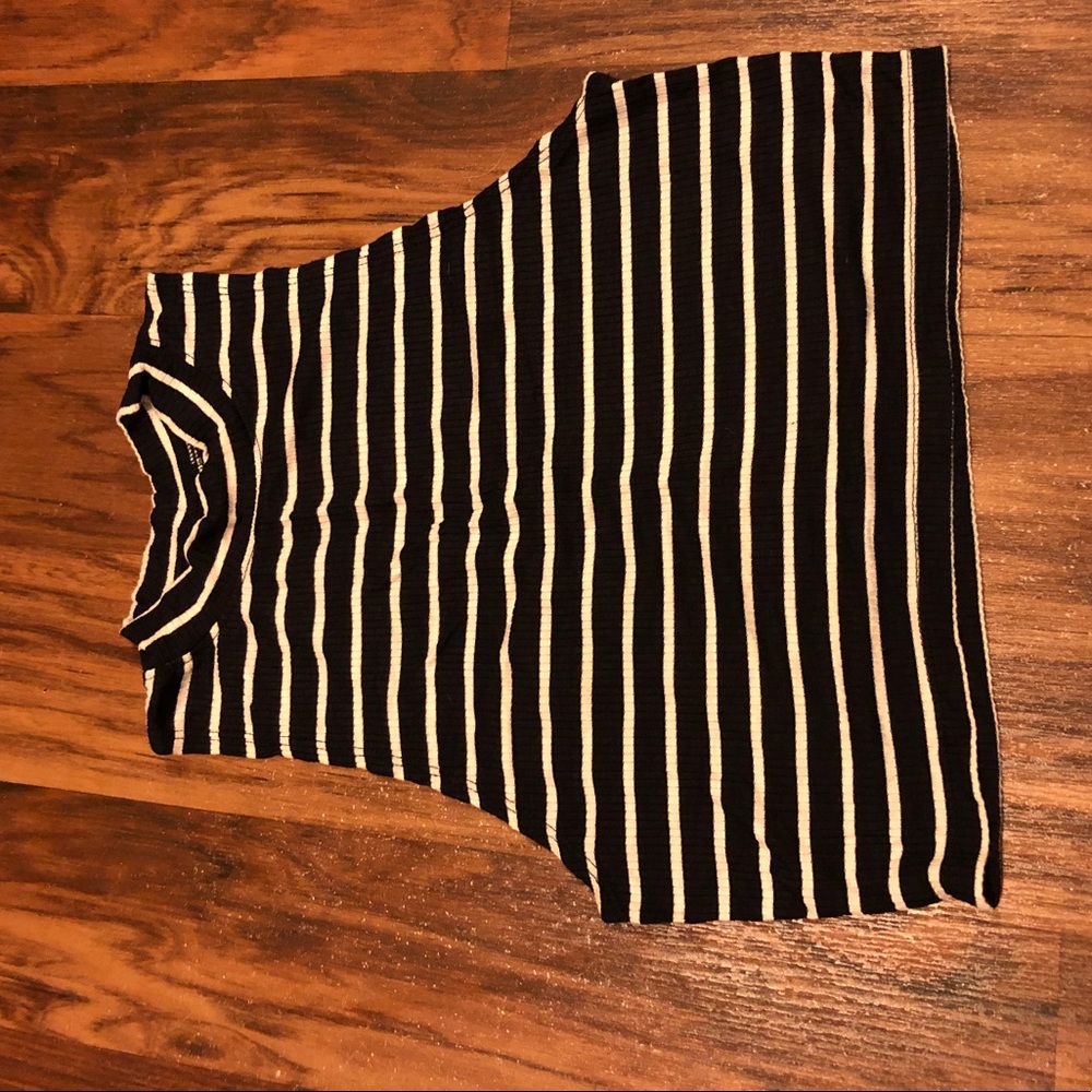 Striped Crop Top